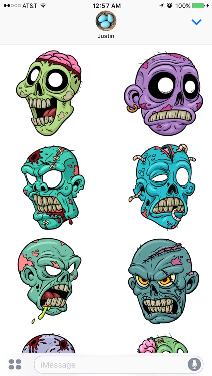 Zombie Stickers screenshot-0