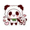 Panda Family Sticker