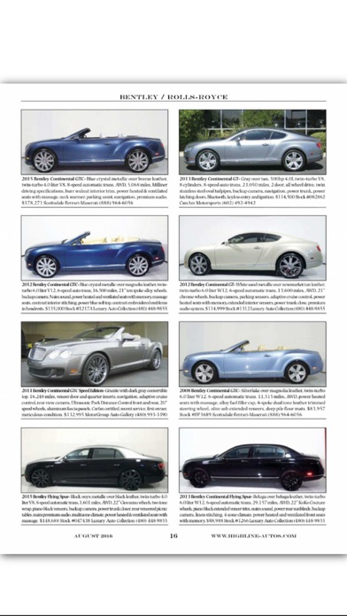 Highline Autos Magazine screenshot1