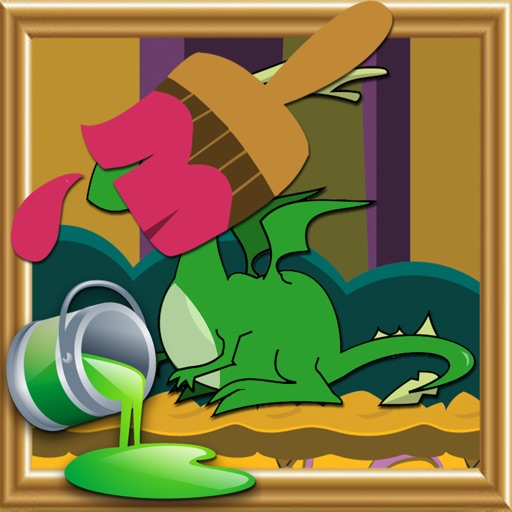 Coloring Pages Dragon Version Icon