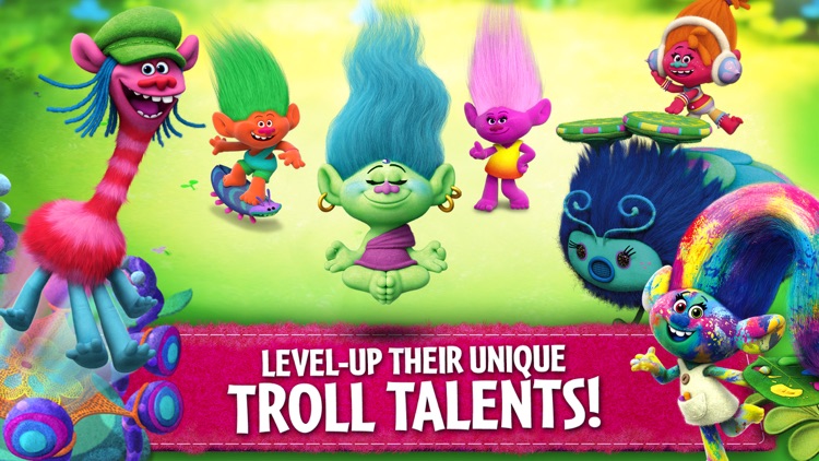 Trolls: Crazy Party Forest! screenshot-2