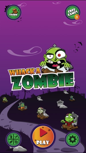 殭屍攻擊在世界戰爭3 - Whack A Zombie Game