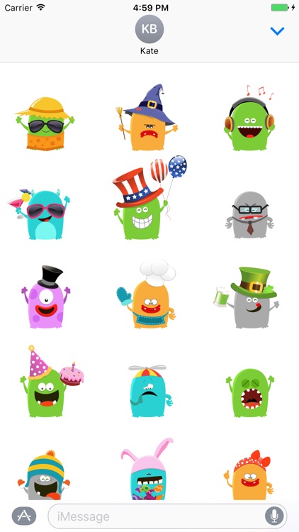 My Monster Stickers