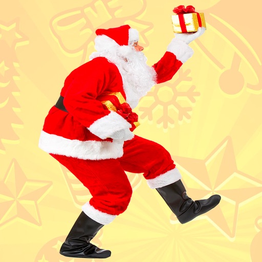 Selfie Santa Sticker icon