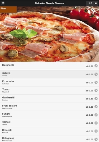 Pizzeria Toscana Langenfeld screenshot 3