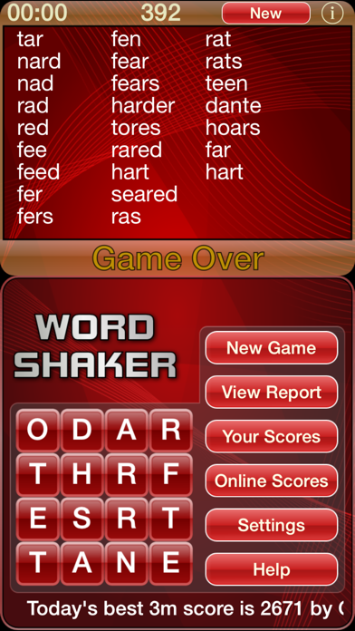 How to cancel & delete Word Shaker from iphone & ipad 2