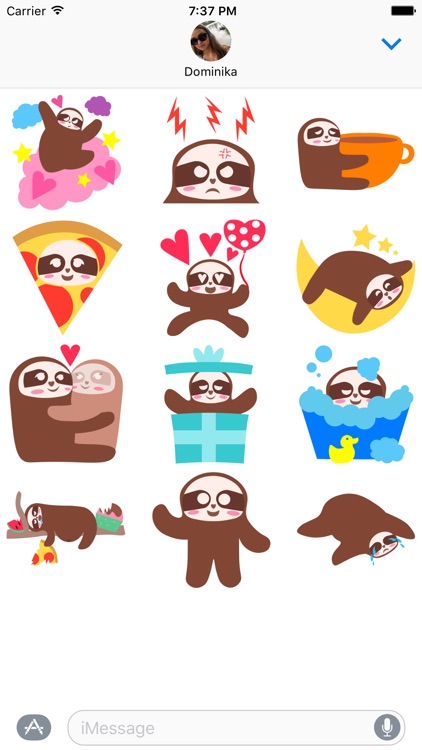 Sloth Halloween Domoji