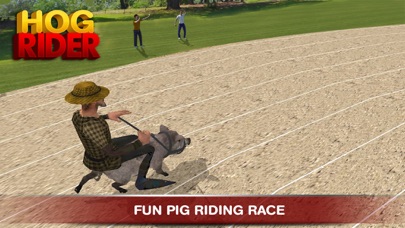 How to cancel & delete Hog Rider : Ride & Race Pigs from iphone & ipad 4