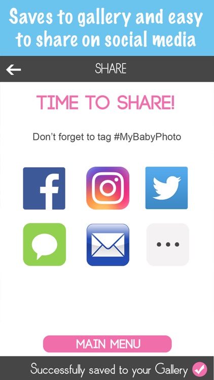 Baby Milestone Stickers Pregnancy Pic Editor Maker screenshot-4