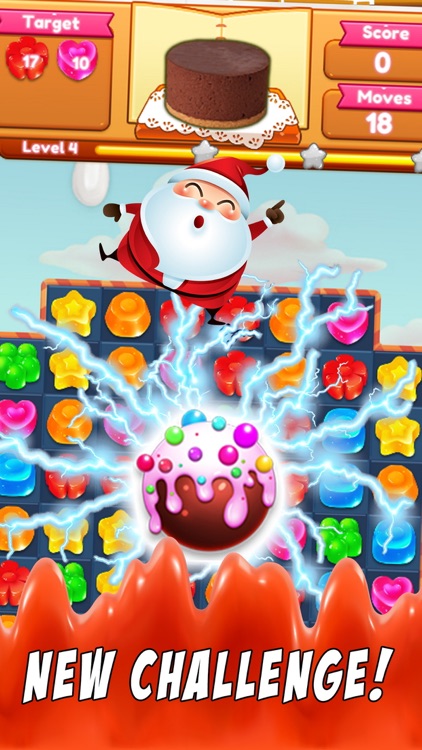 Sweet Santa Candy - New match 3 best game puzzle