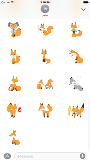 Naughty Fox Sticker(圖2)-速報App