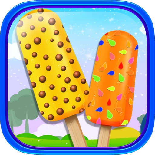 Ice candy maker – Frozen food sundae icecream fun Icon