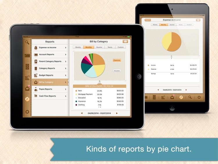 Money Monitor Pro for iPad - Budget & Bill Manager screenshot-3