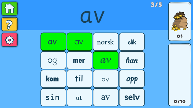 Høyfrekvente ord i rutenett(圖3)-速報App