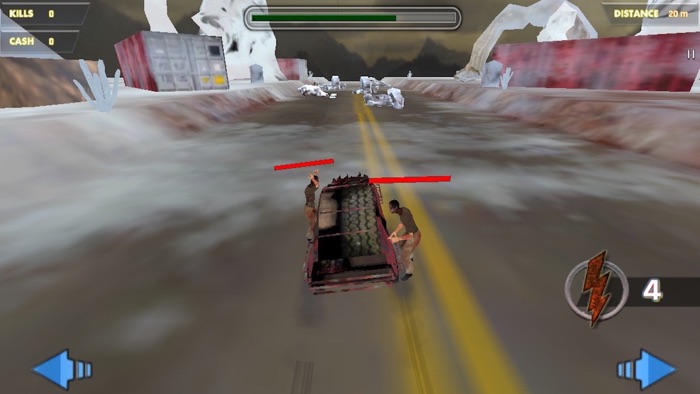 Racing Killing Zombies on Highway War 3D