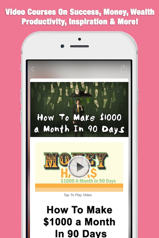 A! Money Hacks News & Magazine - Money Making App With Strategies, Courses & Tips screenshot 2