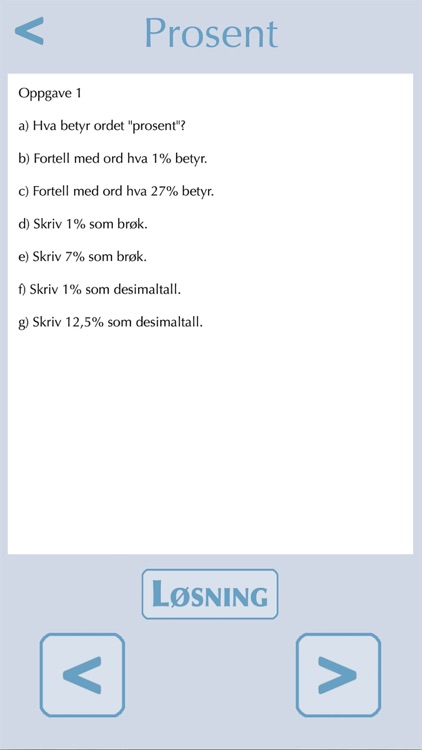 Prosent - Prosentregning med oppgaver og løsninger