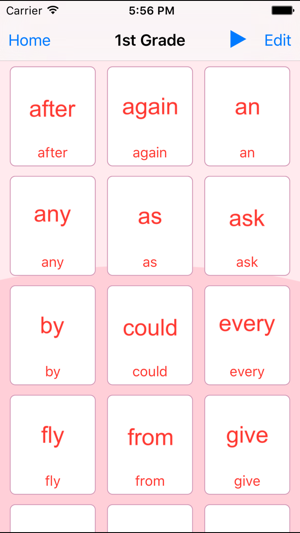 Dolch Words. Learning Cards And Quiz.(圖2)-速報App