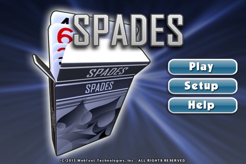 Spades by Webfoot screenshot 2