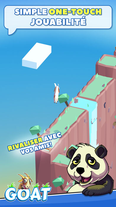 Screenshot #3 pour CHEVRE! Goat Jumping Adventure Arcade Jeu