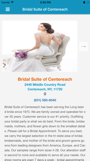 Bridal Suite of Centereach(圖1)-速報App