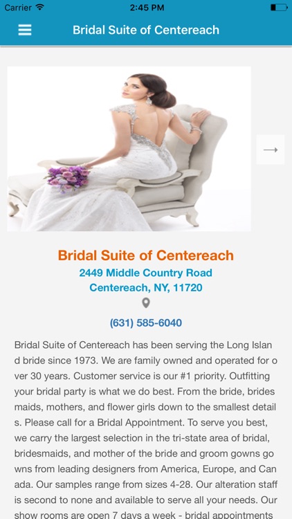 Bridal Suite of Centereach