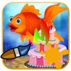 Amazing Guppie And Cake Coloring Book For Kids