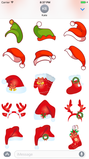 Christmas Accessories Sticker for iMessage #2(圖2)-速報App