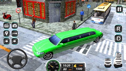 Limo Driver free 3D simulator-Offroad Snow Mania 1.0 IOS -