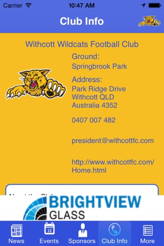 Withcott Wildcats Football Club screenshot 4