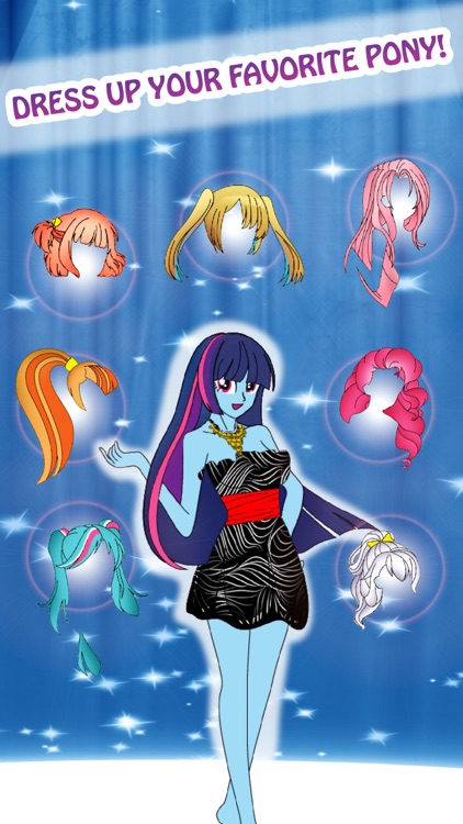 Rockstar Monster Pony High School Girls Dress Up