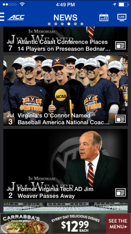 ACC Sports - Official App
