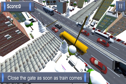Rail Road Crossing - Train Traffic Control Sim screenshot 3