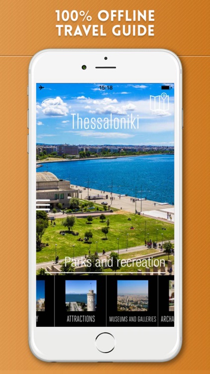 Thessaloniki Travel Guide and Offline City Map