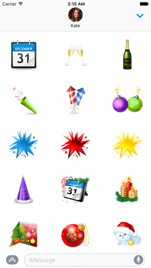 Happy New Year Sticker Pack