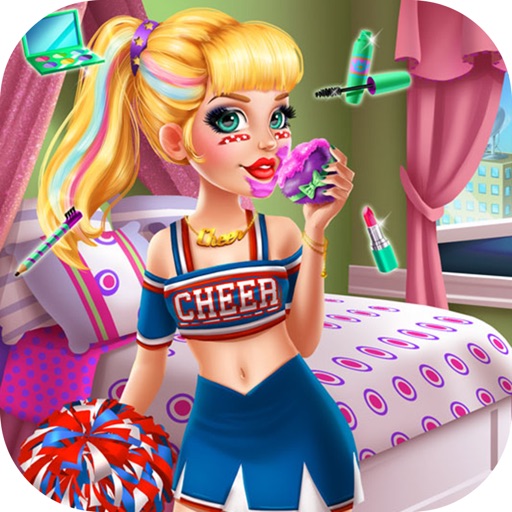 Audrey Cheerleader Real Makeover iOS App