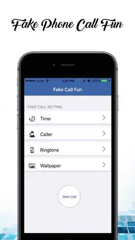 Game screenshot Fake Phone Call Fun mod apk