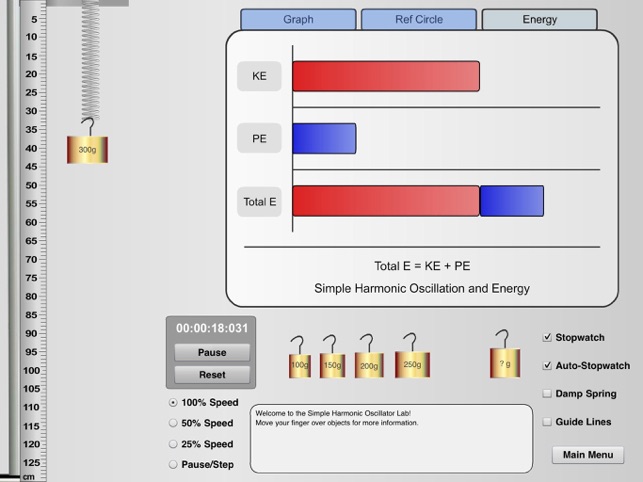 KET Virtual Physics Labs - Simple Harmonic Motion(圖3)-速報App