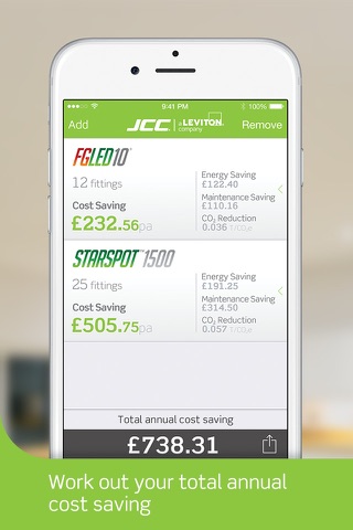 JCC Cost Saving Calculator screenshot 3