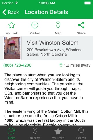 TreksInTheCity: Winston-Salem screenshot 2