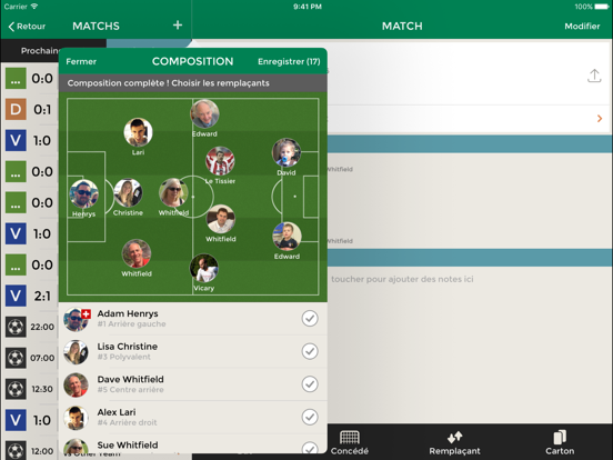 Screenshot #5 pour Soccer Coach - Team Sports Manager