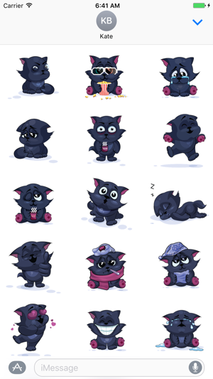 Sticker Me: Funny Black Cat(圖2)-速報App