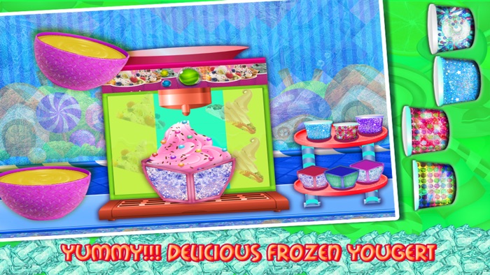 Frozen yogurt food maker – food games