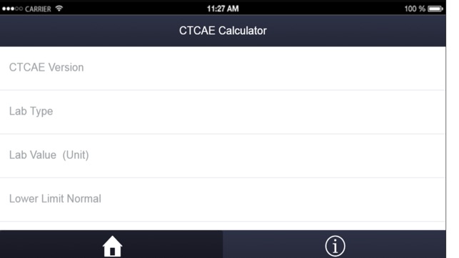 CTCAE Calculator