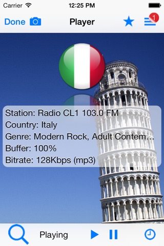 Radio Italy HQ screenshot 2