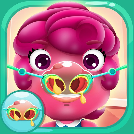 Junior Pets Nose Quest– Doctor Games for Kids Free