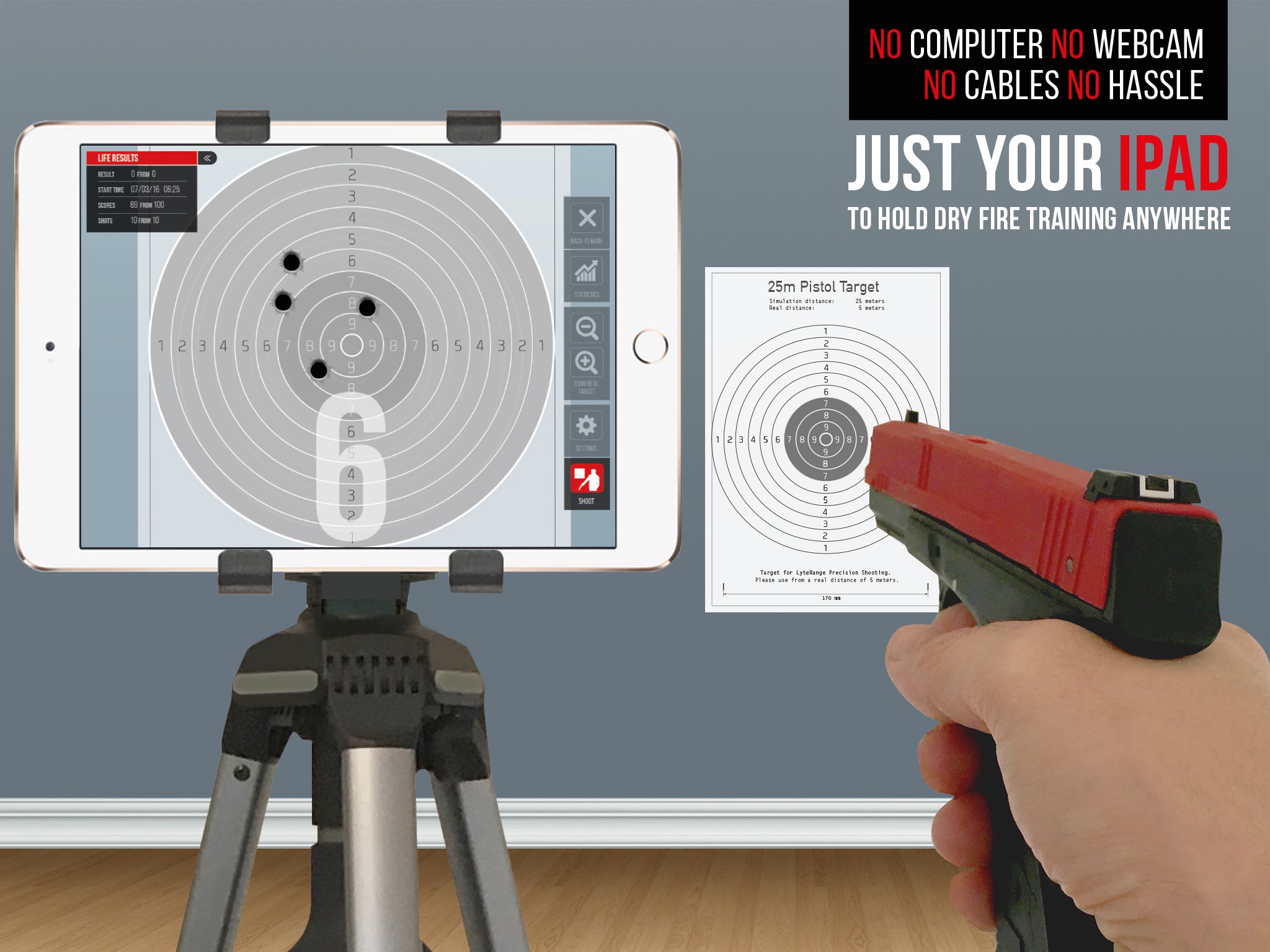Shot Veryfier - Dry Fire Laser Training App screenshot 3