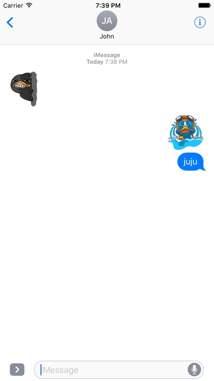Duck Collection Stickers Pack for iMessage