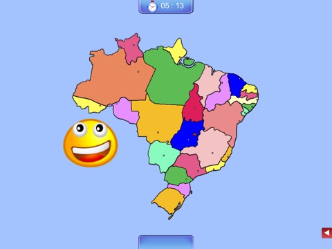 Brazil Puzzle Map screenshot 2