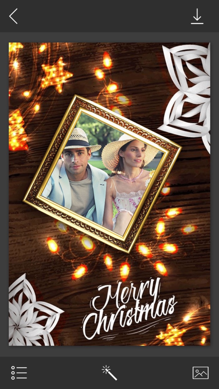 Holiday Xmas Photo Frame - Photo Lab